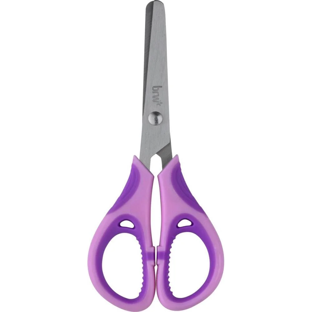 Tesoura Escolar Para Canhoto 13 Cm (S) Brw (Dp.c/12) - imagem 2