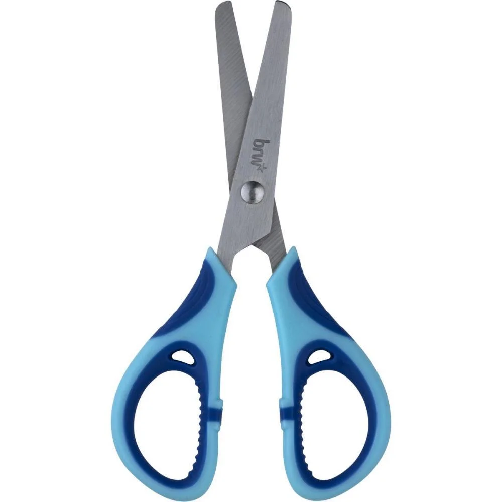 Tesoura Escolar Para Canhoto 13 Cm (S) Brw (Dp.c/12) - imagem 4