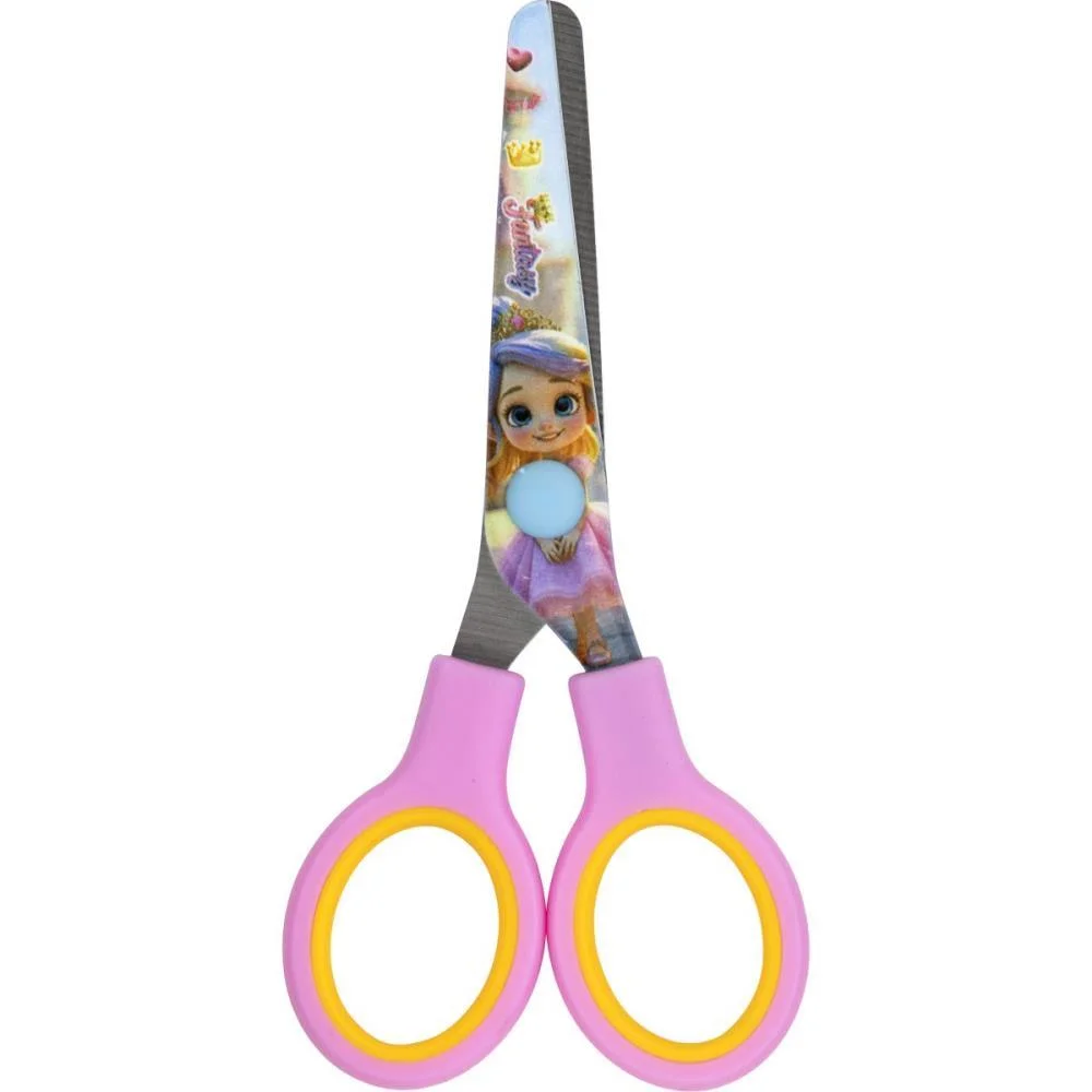 Tesoura Escolar Decorada Fantasy 13 Cm Brw (Bl.c/01) - imagem 2