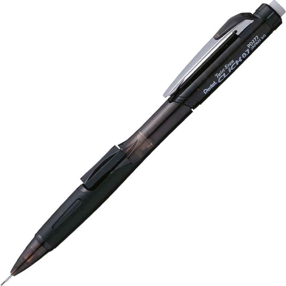 Lapiseira 0.7Mm Twist Erase Click Preta Pentel (Cx.c/12) - imagem 3