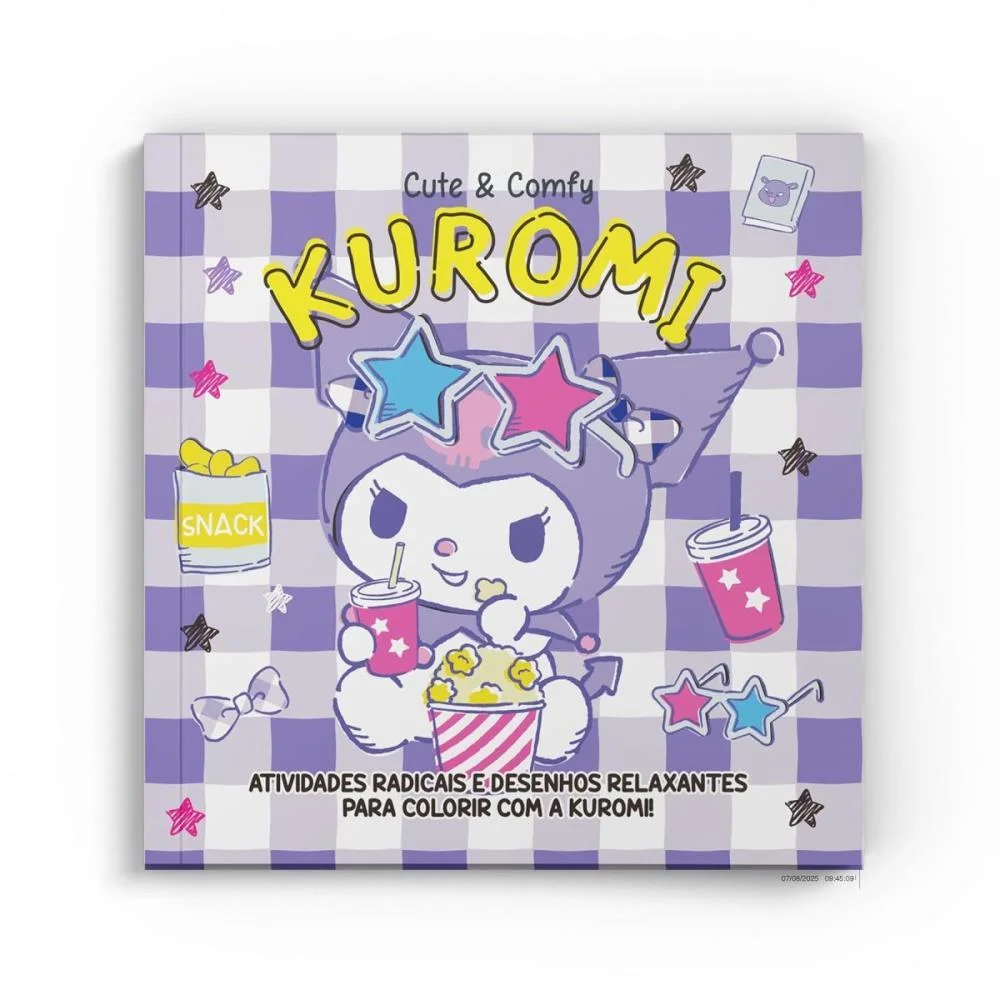 Livro Infantil Colorir Cute E Comfy Kuromi Online Editora (Unidade) - imagem 2
