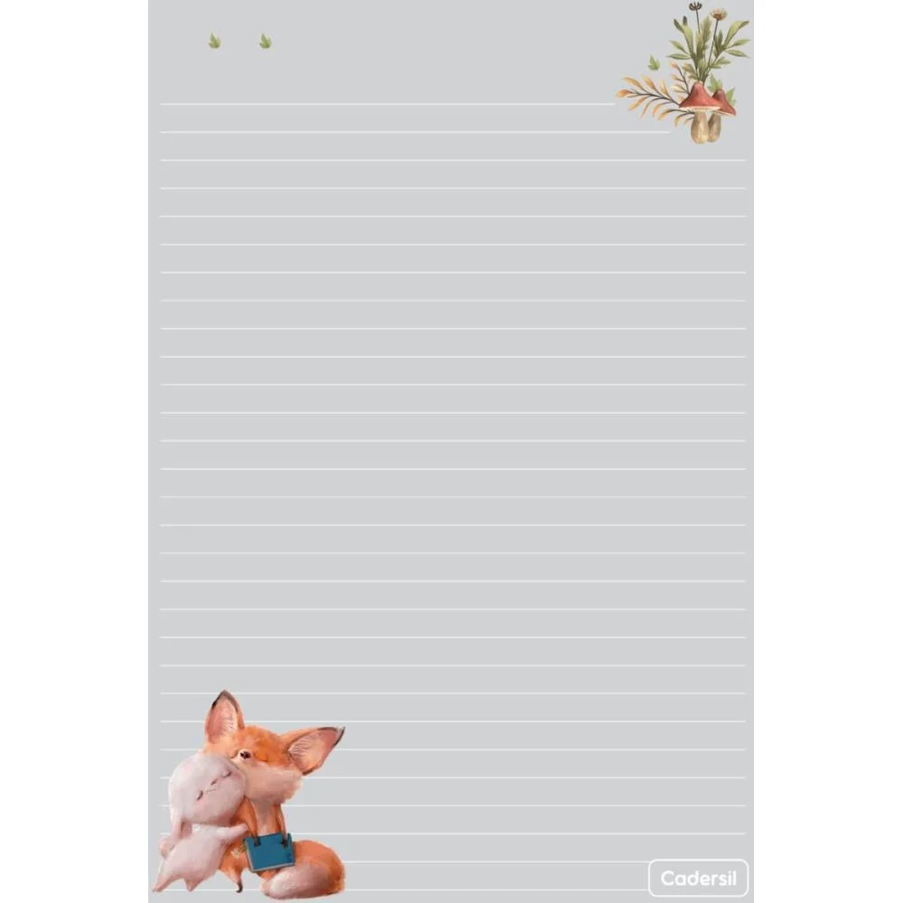 Refil Para Caderno Woodland P/Argolado 63G. 80Fls Cadersil (Unidade) - imagem 4