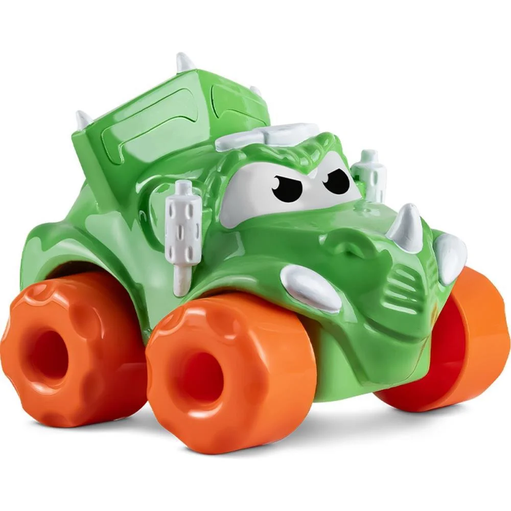 Brinquedo Para Bebe Carrinho Kart Dinossauro Vinil Samba Toys (Unidade) - imagem 3