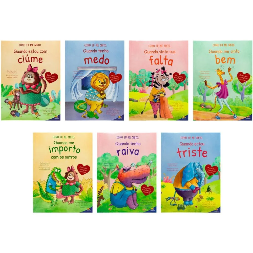 Livro Infantil Ilustrado Como Me Sinto Ii 20X27 36P 7Ti Todolivro (Pct.c/07) - imagem 4