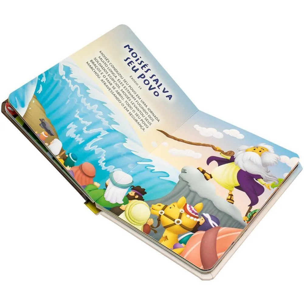 Livro Infantil Ilustrado Biblia Pequeninos Cd 14,8X19,3 Todolivro (Unidade) - imagem 4