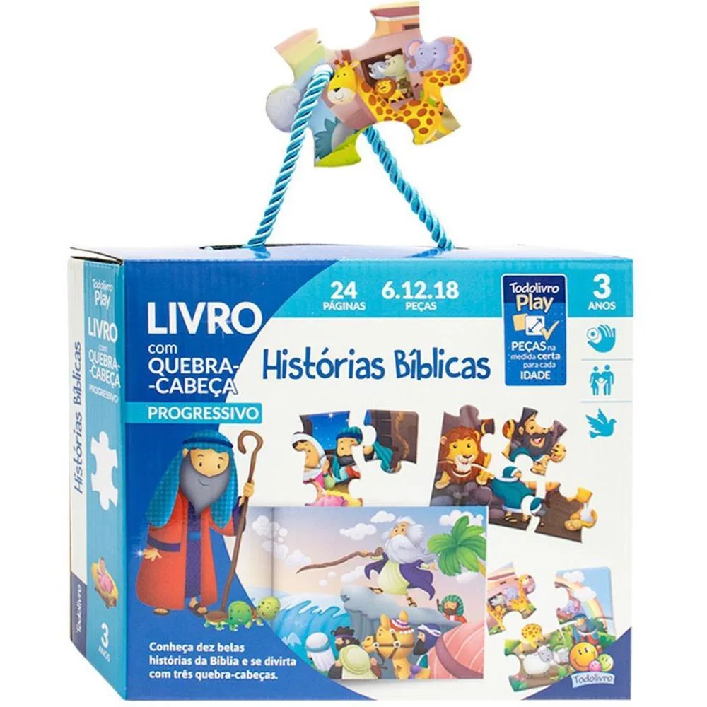 Livro De Atividades Todolivro Play Q.c His.biblica Todolivro - imagem 3