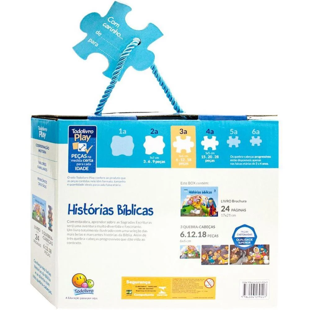 Livro De Atividades Todolivro Play Q.c His.biblica Todolivro - imagem 5