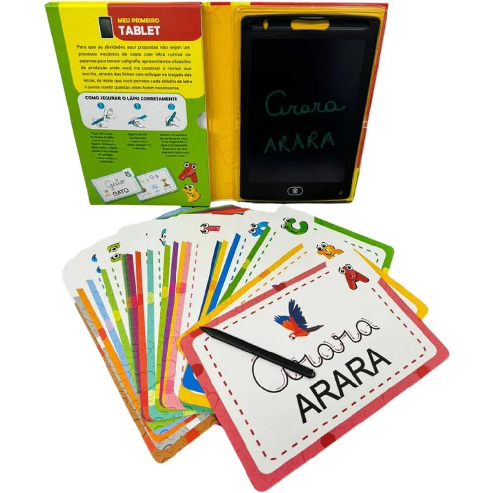 Livro Pedagogico Tablet Alfabeto Caligrafia Pae Editora (Unidade) - imagem 3