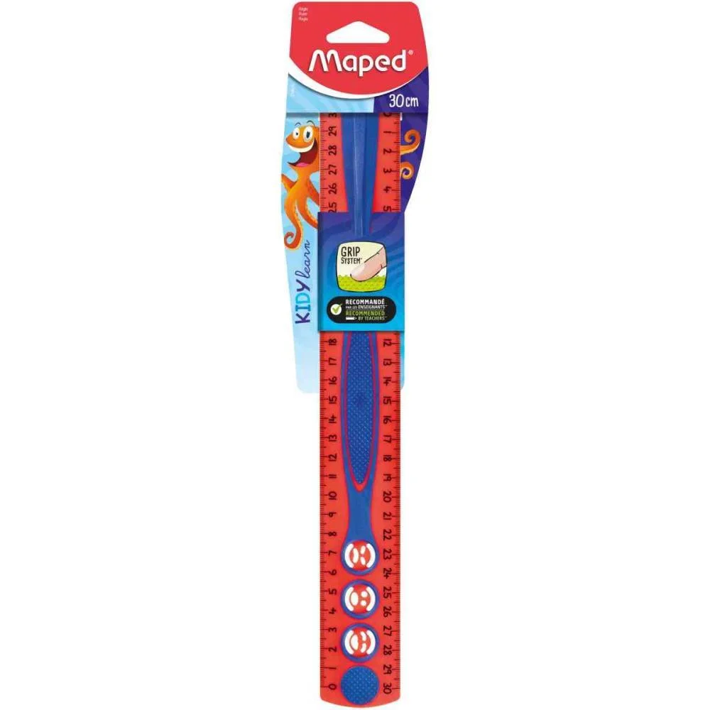 Regua De Poliestireno Kidy Learn 30Cm Maped (Blister) - imagem 7