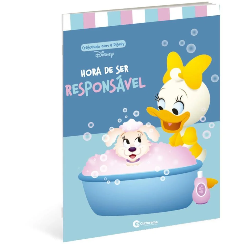 Livro Infantil Ilustrado Disney Hora De Ser Responsavel Culturama (Unidade) - imagem 3