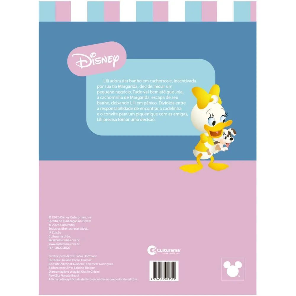 Livro Infantil Ilustrado Disney Hora De Ser Responsavel Culturama (Unidade) - imagem 5