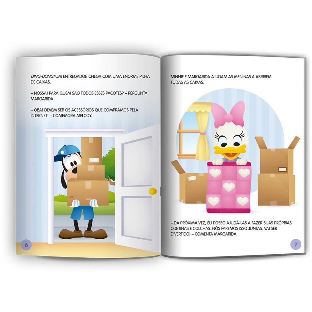 Livro Infantil Ilustrado Disney Hora De Sair Das Telas Culturama (Unidade) - imagem 4