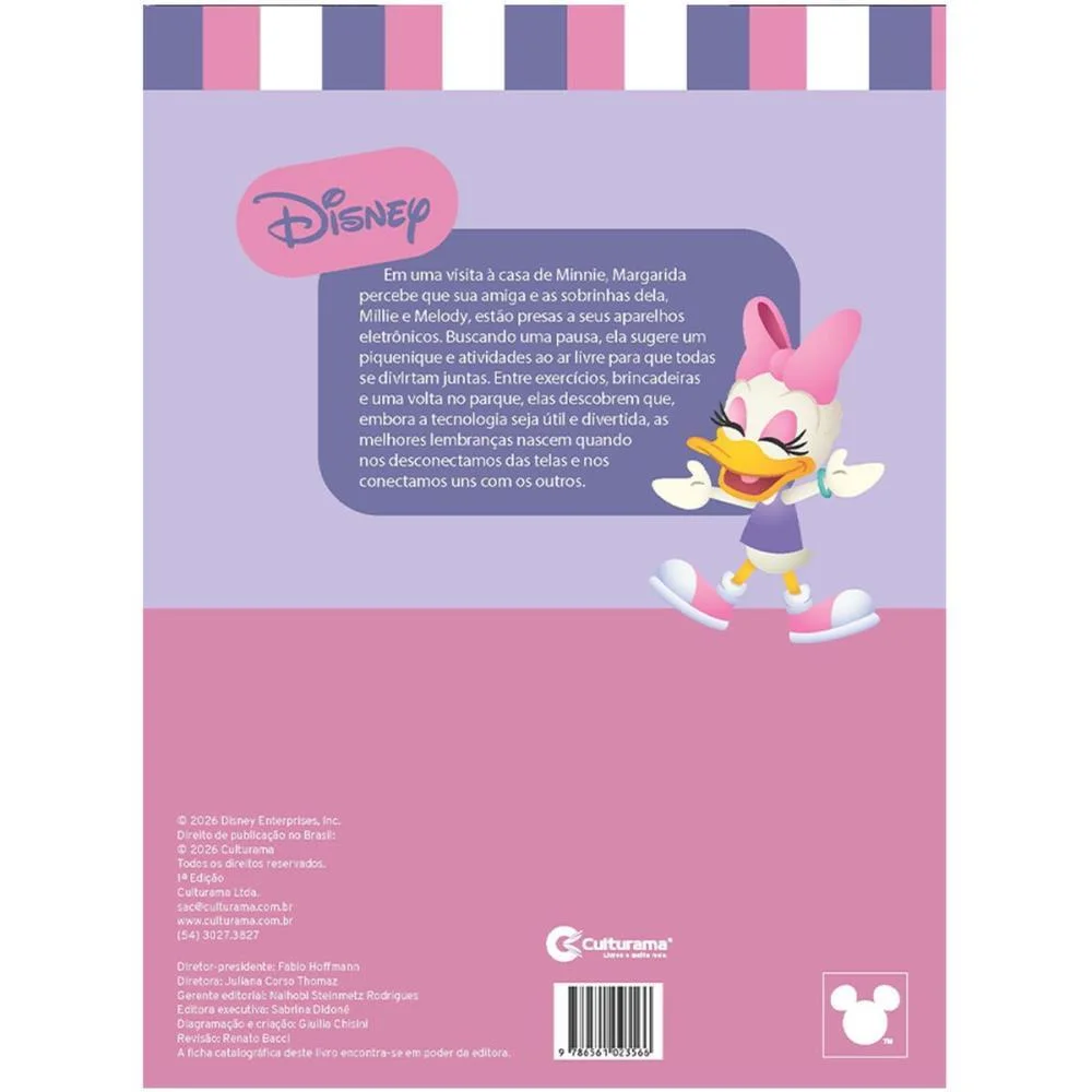 Livro Infantil Ilustrado Disney Hora De Sair Das Telas Culturama (Unidade) - imagem 5