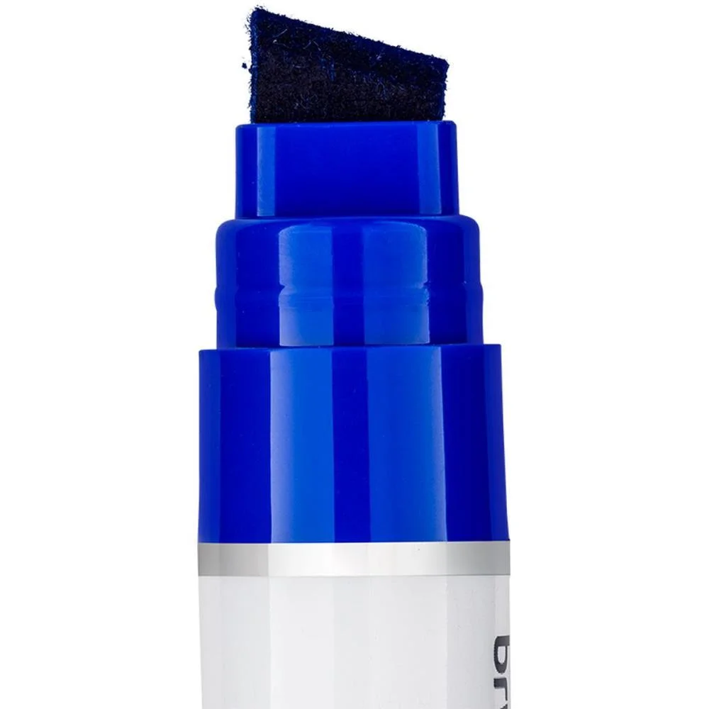 Pincel Marcador Permanente Supermark Azul Brw (Cx.c/12) - imagem 3