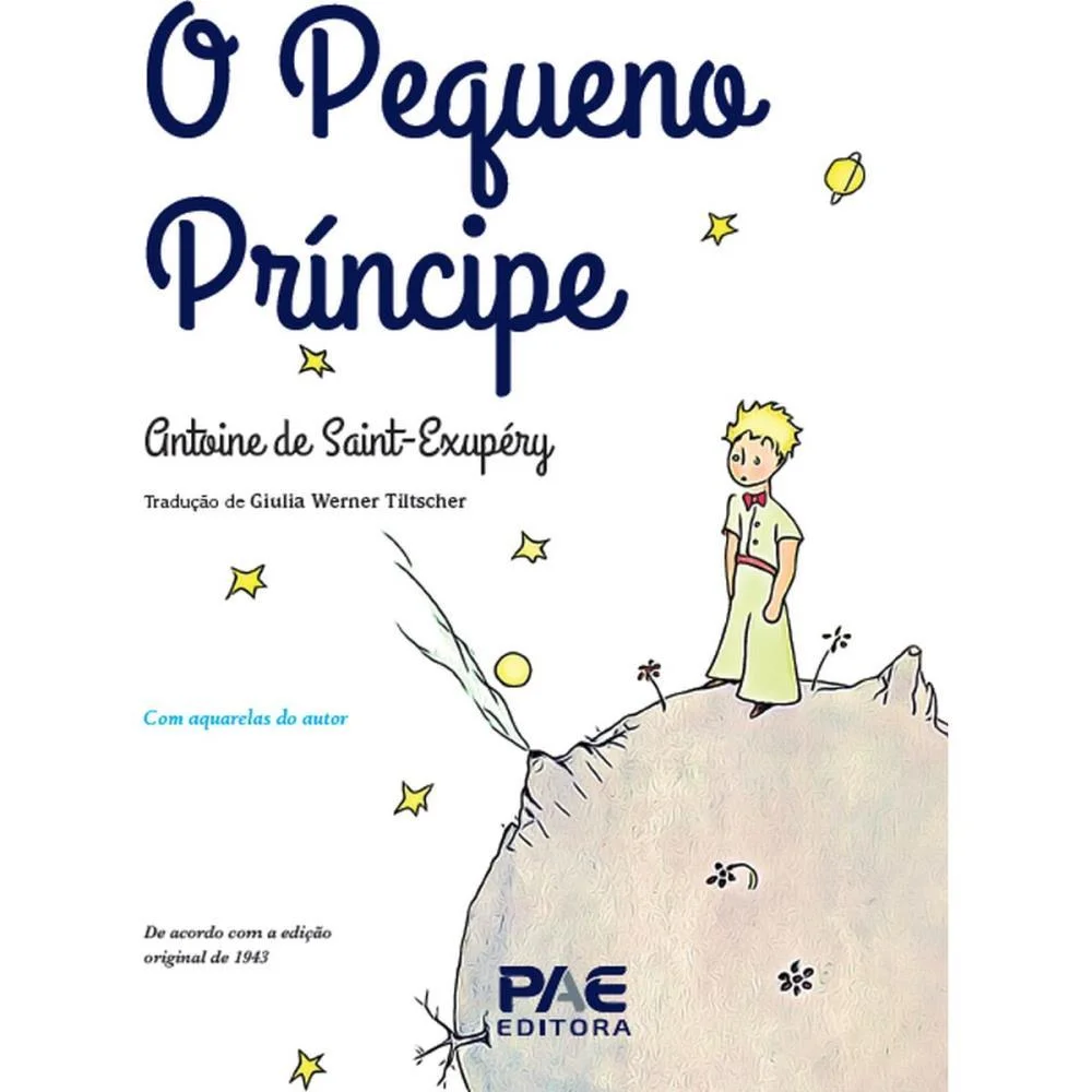 Livro Infantil Ilustrado O Pequeno Principe Ed.luxo Pae Editora (Unidade) - imagem 3