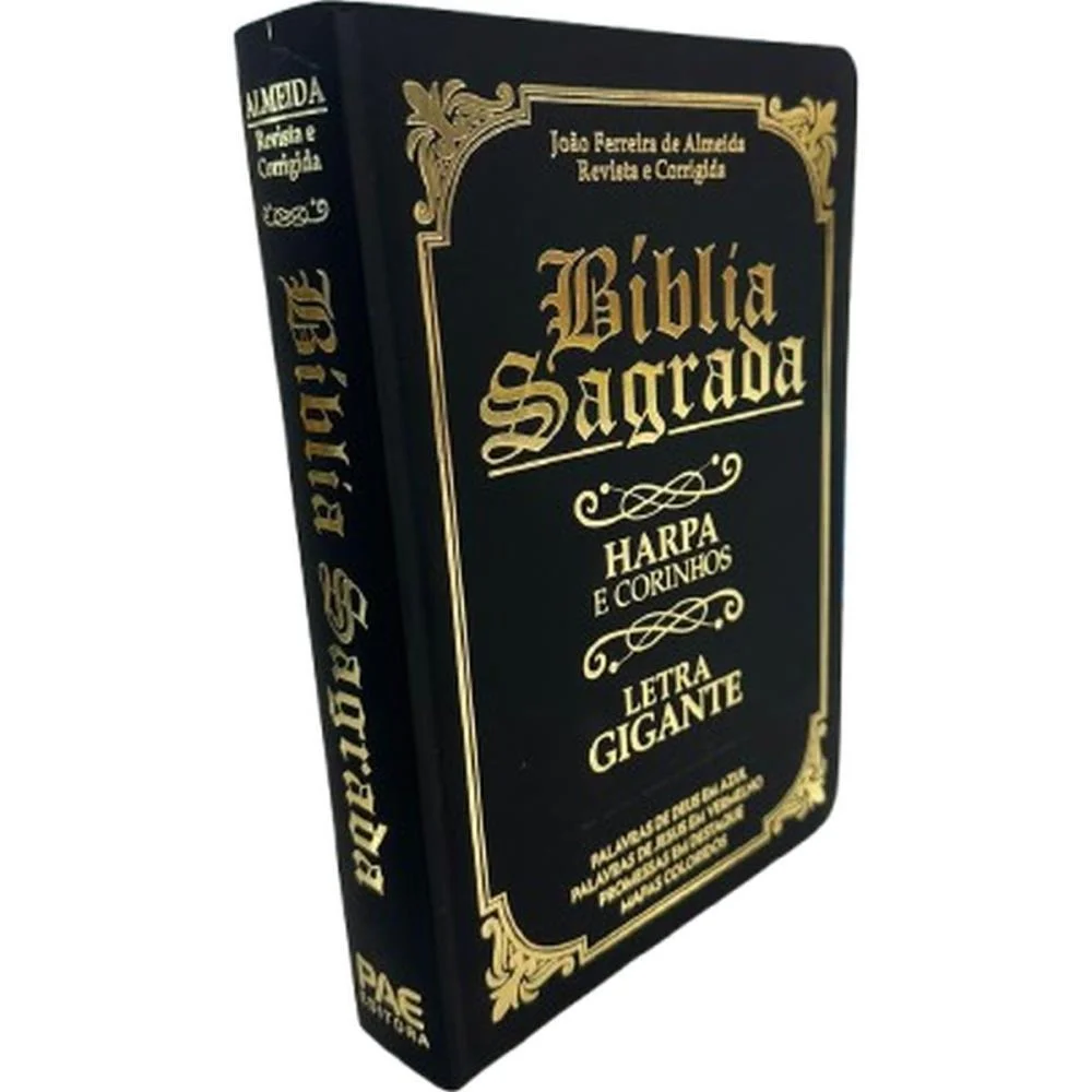 Livro De Leitura Biblia Sagrada Letras Gd 832Pg Pae Editora (Unidade) - imagem 2
