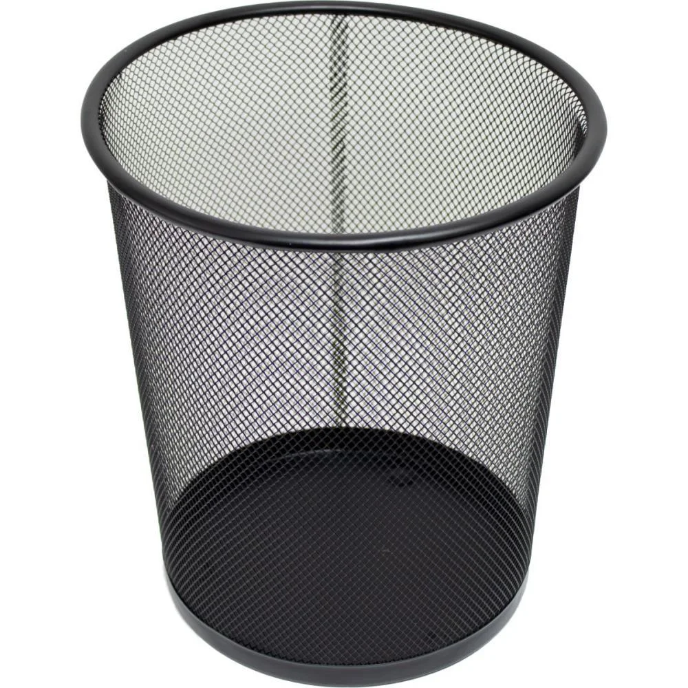 Lixeira Para Escritorio Aramado 8,5L Preto Yins (Unidade) - imagem 3