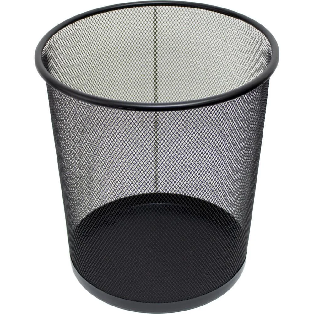 Lixeira Para Escritorio Aramado 12L Preto Yins (Unidade) - imagem 2