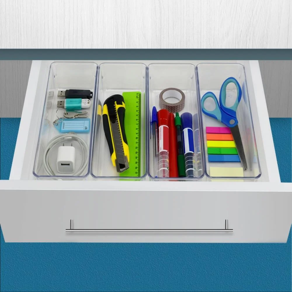 Organizador Potes Retangu.grand.24X8X5,5Cm Acrimet (Cx.c/04) - imagem 7