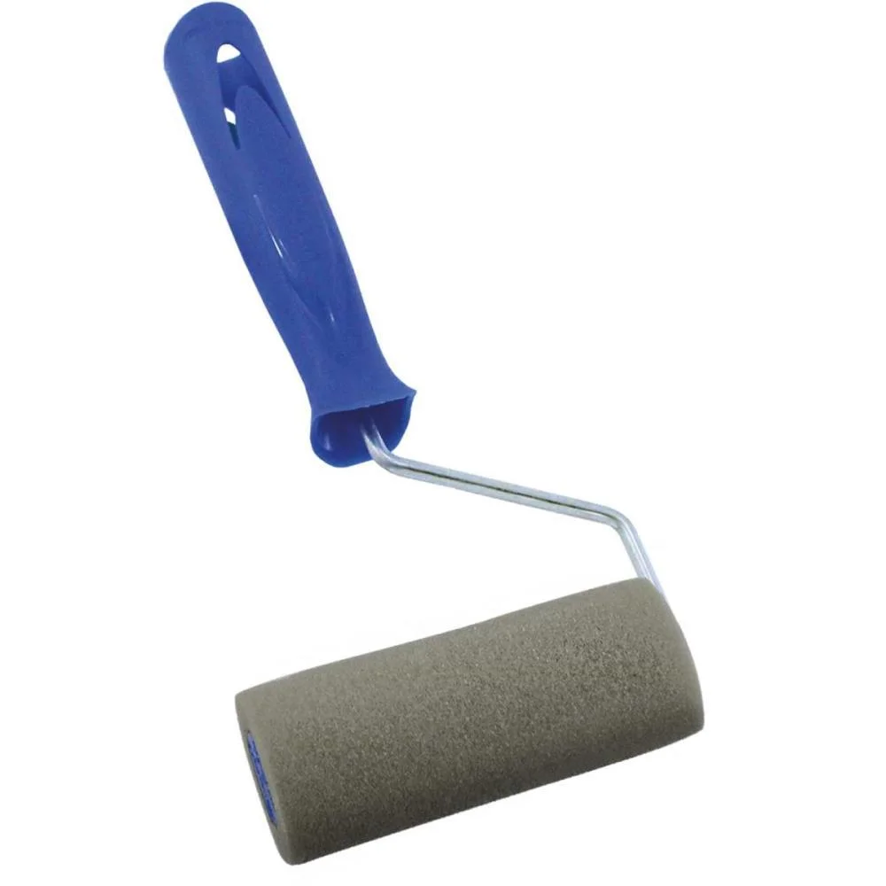Rolo De Pintura Espuma Poliest.1340 Cinza 9Cm Pinceis Tigre (Pct.c/12) - imagem 2