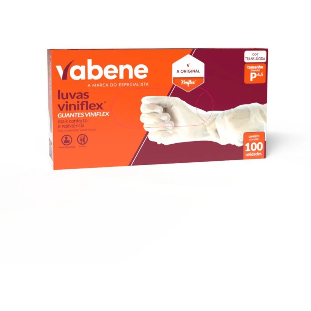 Luva Viniflex P Vabene (Cx.c/100) - imagem 3