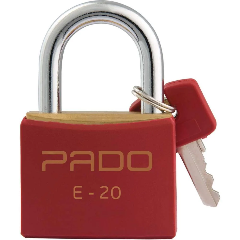 Cadeado Cores Vermelho Sm Lt - 20Mm Pado (Unidade) - imagem 3