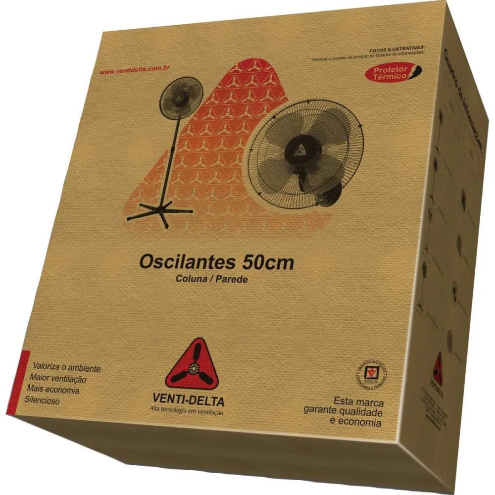 Ventilador Coluna Premium 50Cm.bivolt Pto Venti Delta (Unidade) - imagem 4