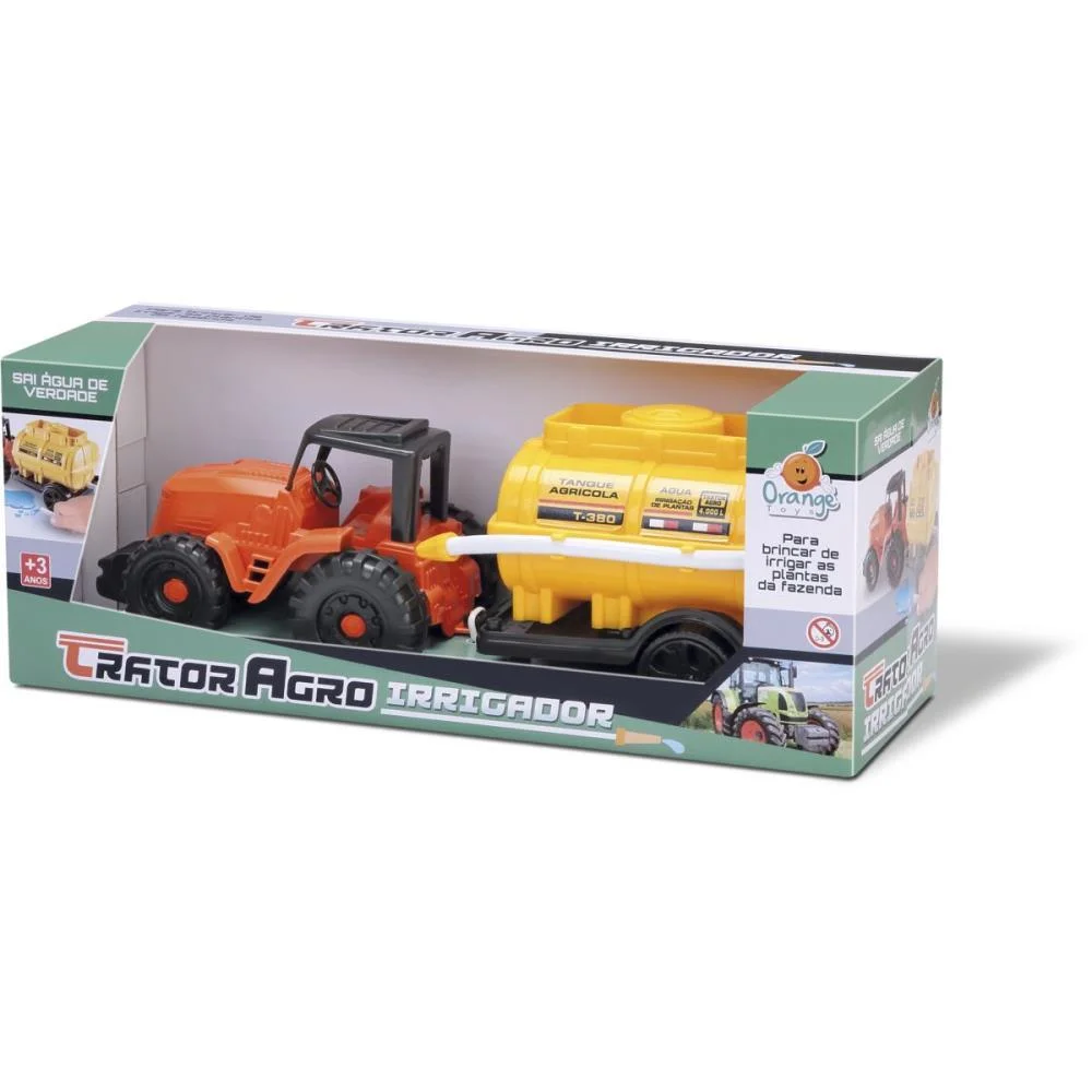 Trator Tractor Agro Irrigador (S) Orange Toys (Unidade) - imagem 4