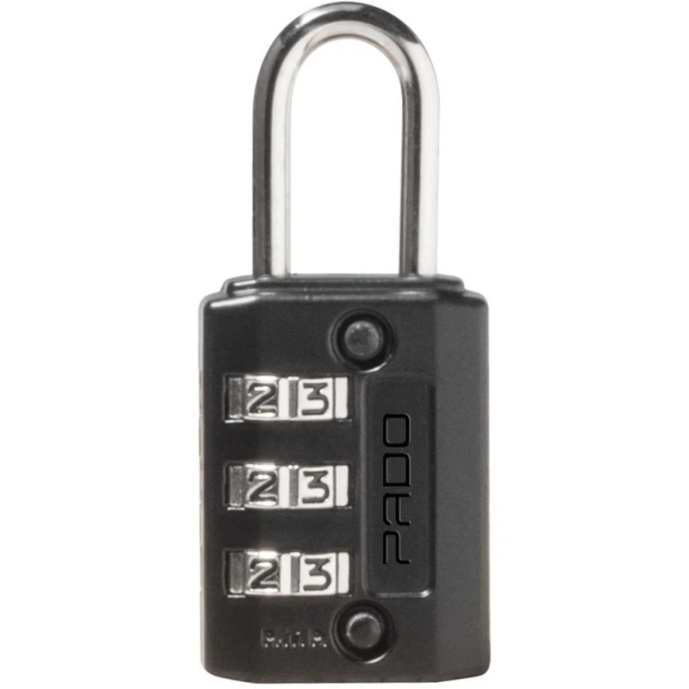 Cadeado Segredo Zamac Preto Sz 20 3 Segredos Pado (Unidade) - imagem 3