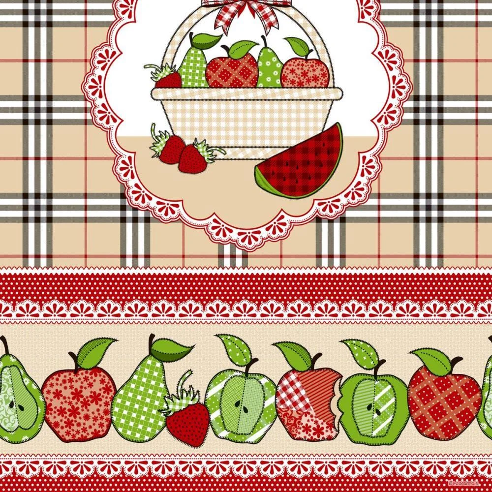 Toalha Térmica Frutas Patch 1,40 X 30M. Plastvinil (Rolo) - imagem 4