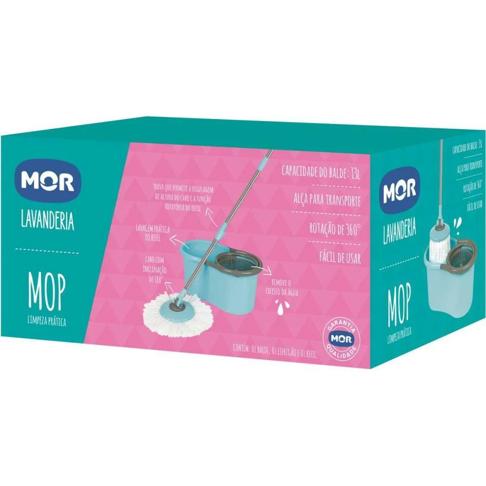 Mop Limpeza Pratica Mor (Unidade) - imagem 12