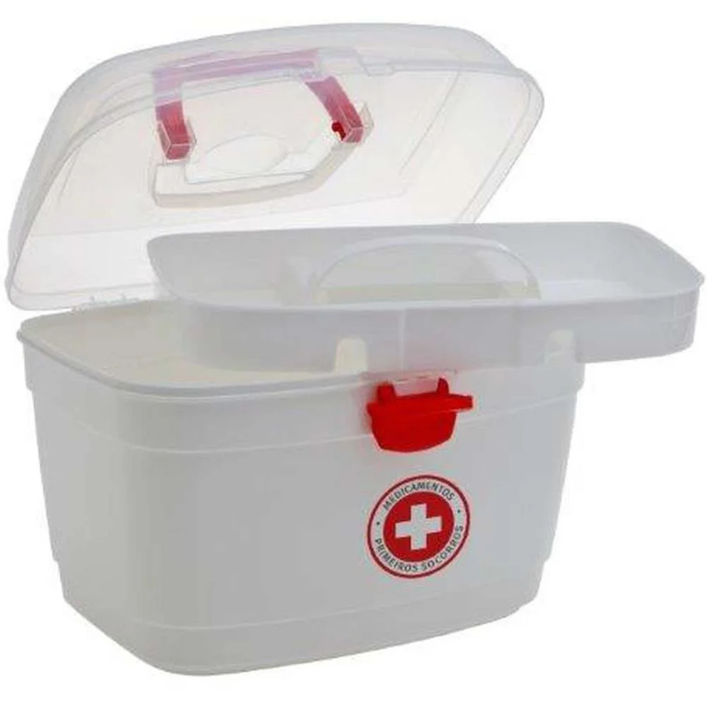 Organizador Maleta Medicamentos 27X19X19Cm Paramount - imagem 3