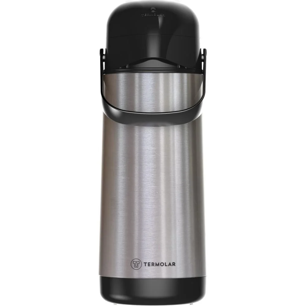 Garrafa Termica Pressao Lumina Inox 1L Termolar (Unidade) - imagem 2