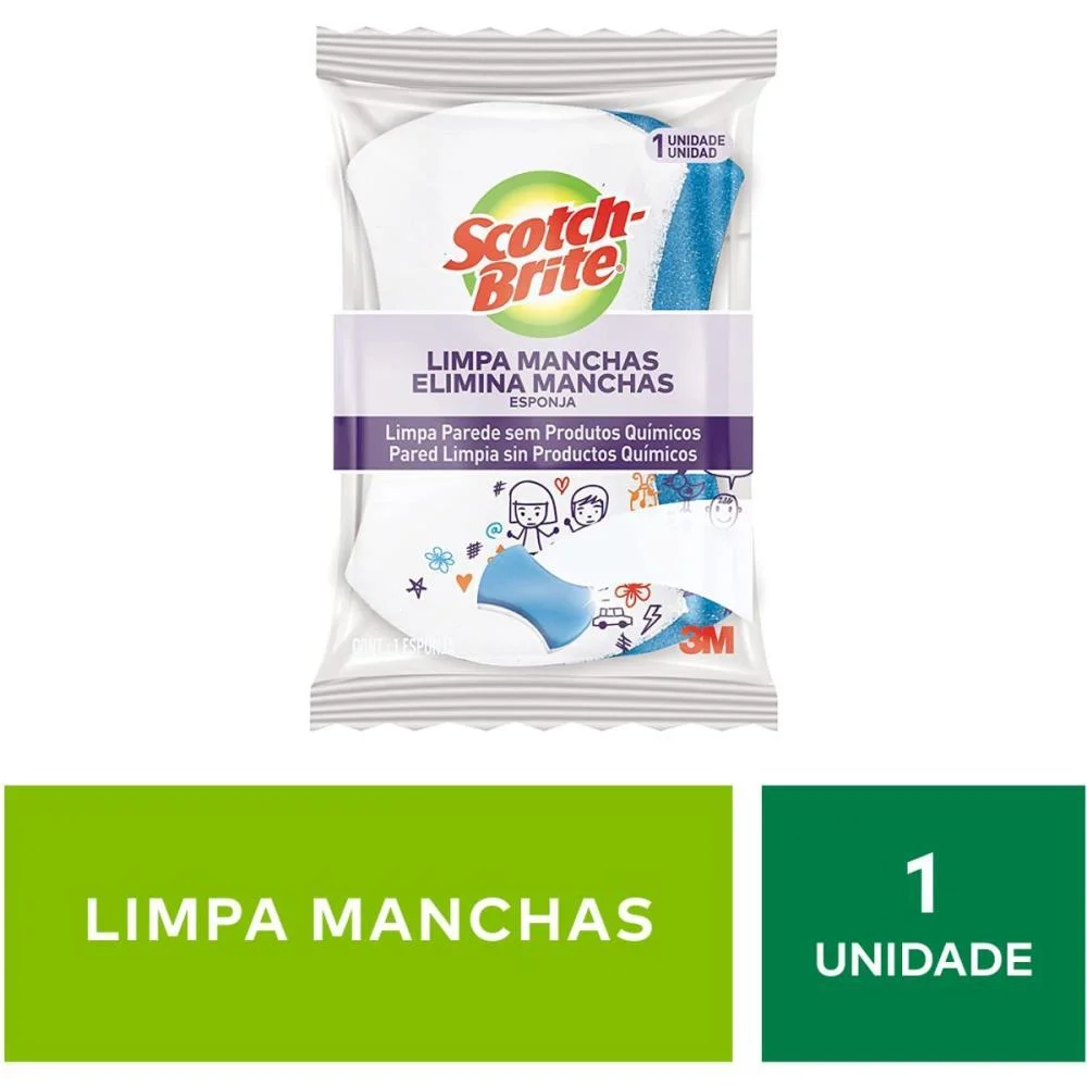Esponja Para Limpeza Scotch Brite Esponja Magica 3M - imagem 8