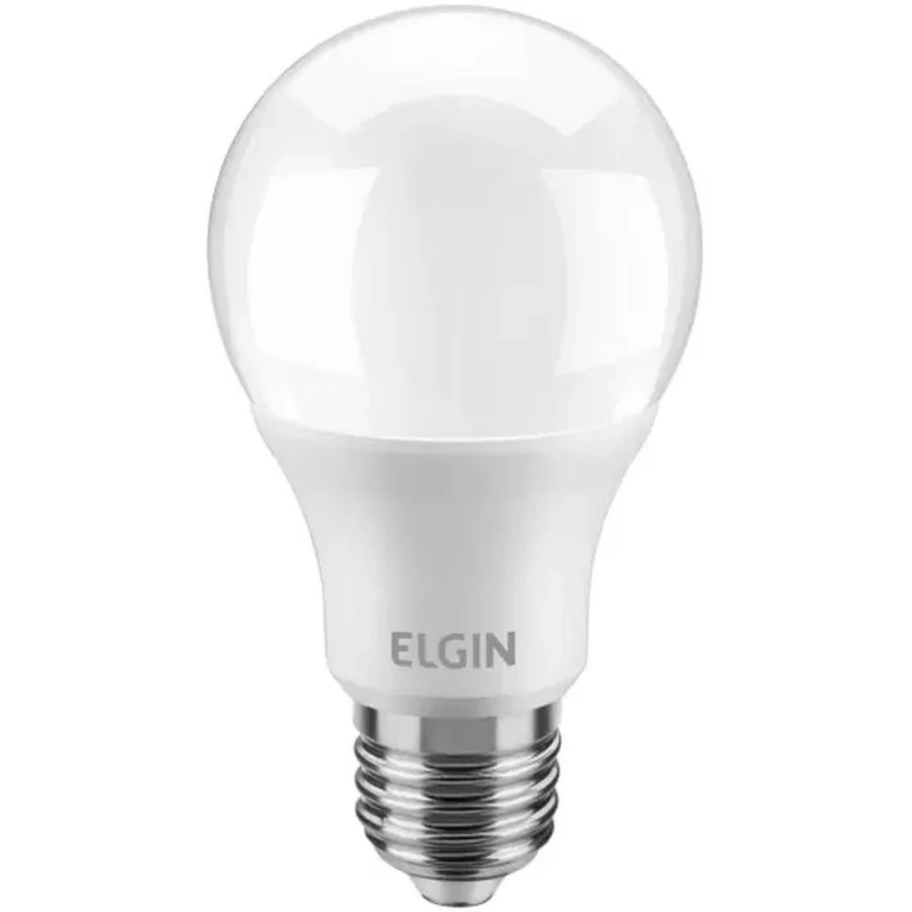 Lampada Led Bulbo A60  9W Bivolt 6500K Elgin (Unidade) - imagem 2