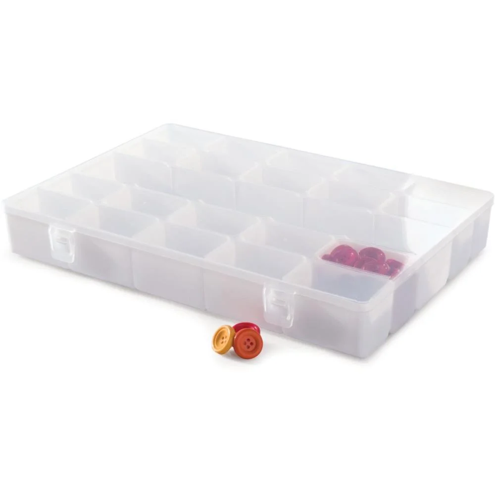 Organizador Caixa C/21 Divisorias Duo Plasutil - imagem 3