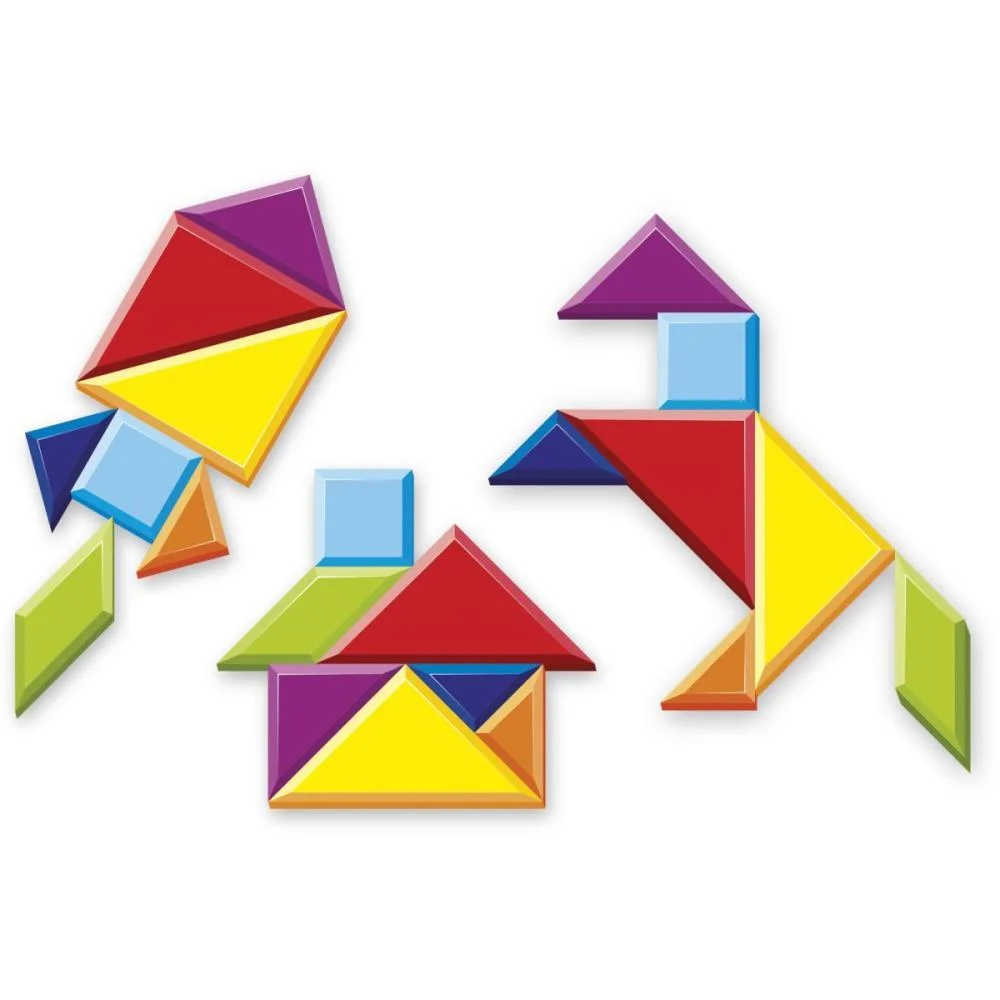 Brinquedo Pedagogico Tangram 14Pcs Ggb Plast (Unidade) - imagem 3