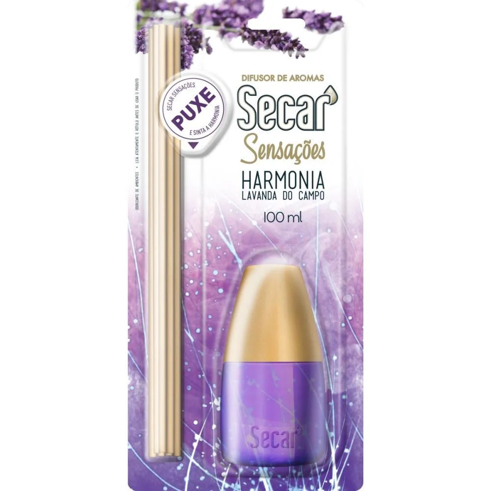 Difusor De Aroma Secar Lavanda Do Campo 100Ml Soin (Unidade) - imagem 3