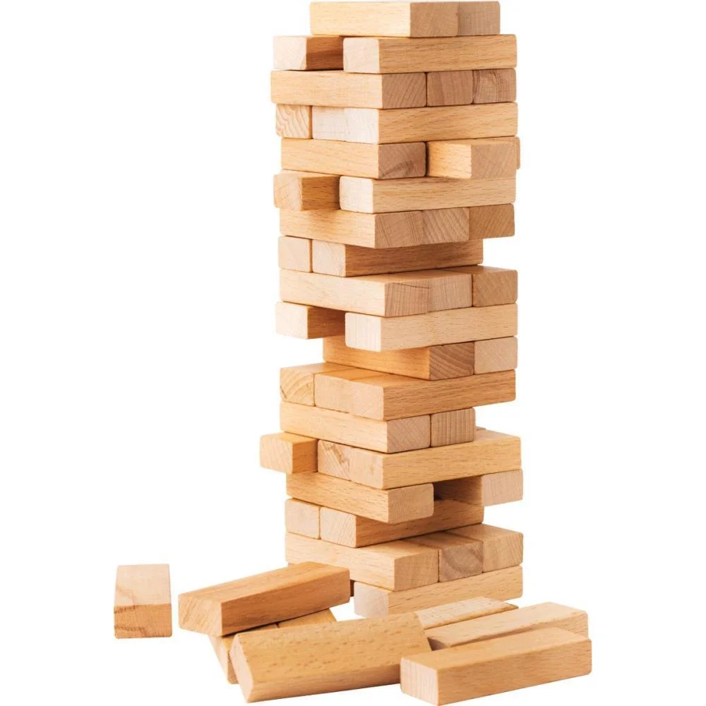 Jogo Diverso Terremoto Em Madeira 54Pcs Ggb Plast (Unidade) - imagem 3