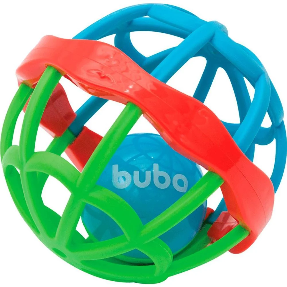 Mordedor E Chocalho Baby Ball Cute Colors Buba (Unidade) - imagem 2