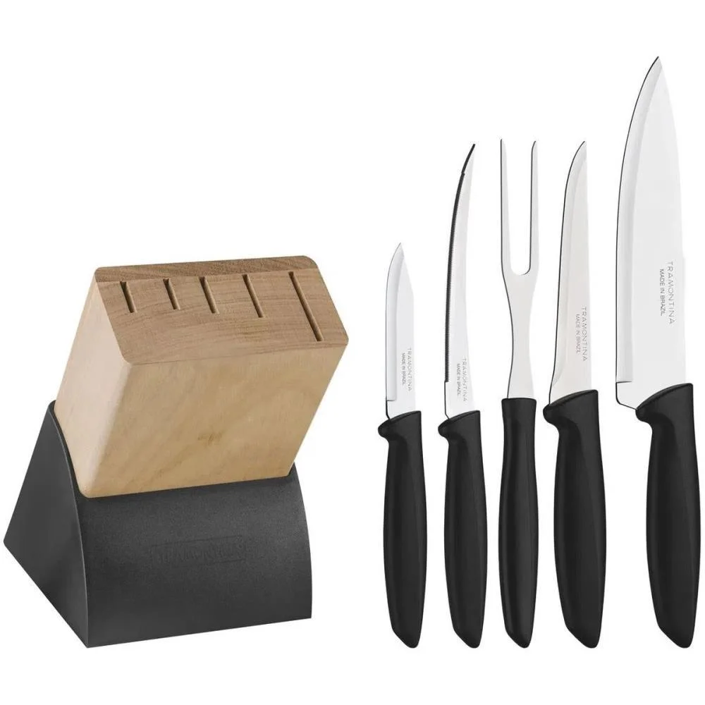 Faca Jogo Plenus Premium 6Pcs Inox Tramontina - imagem 2