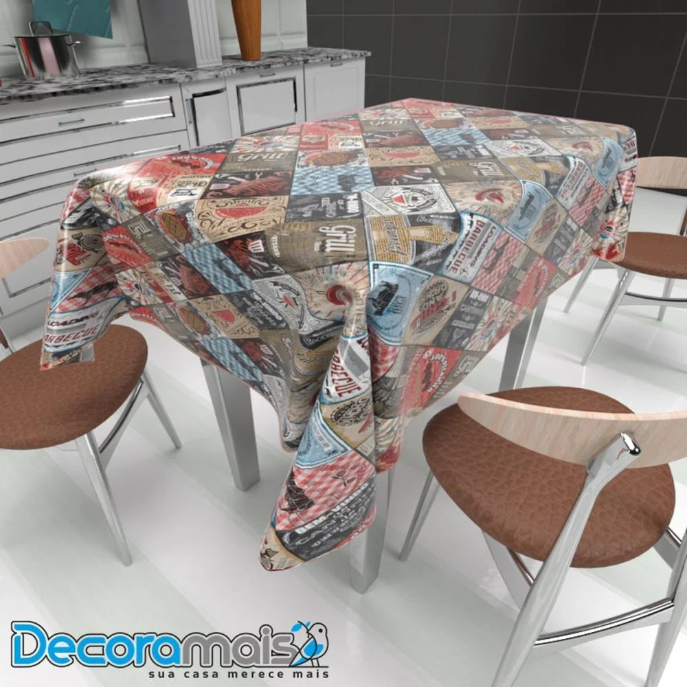 Toalha Térmica Churrasco 1,40 X 30M Plastvinil (Rolo) - imagem 4