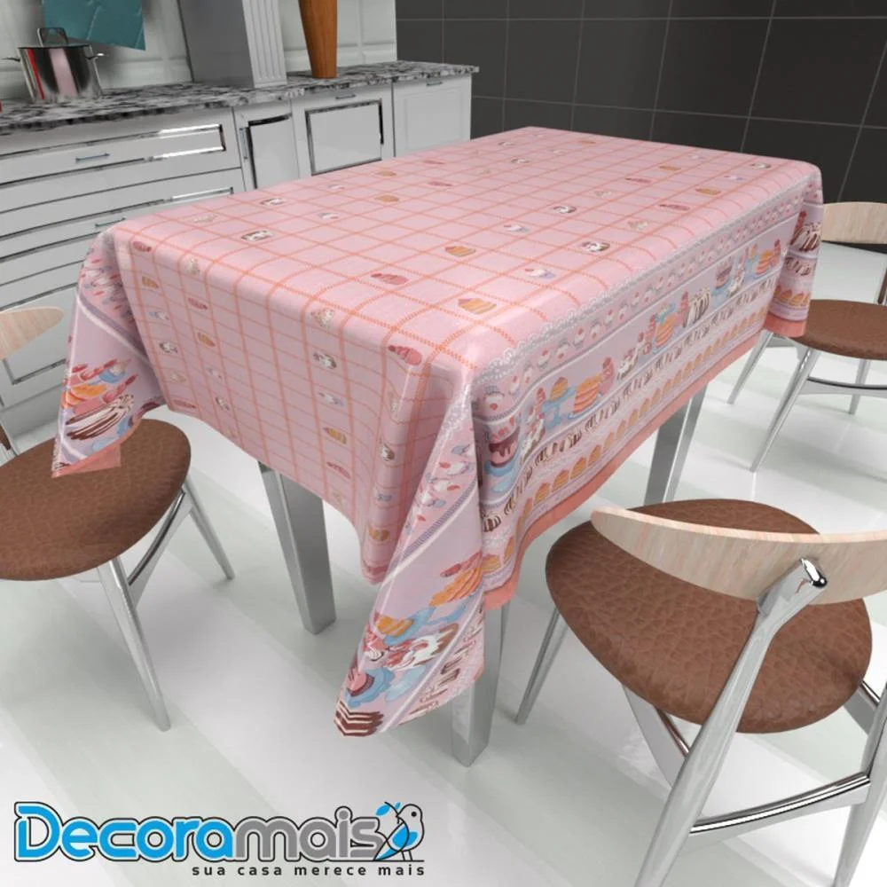 Toalha Térmica Cupcake Morango 1,40 X 30M Plastvinil (Rolo) - imagem 4