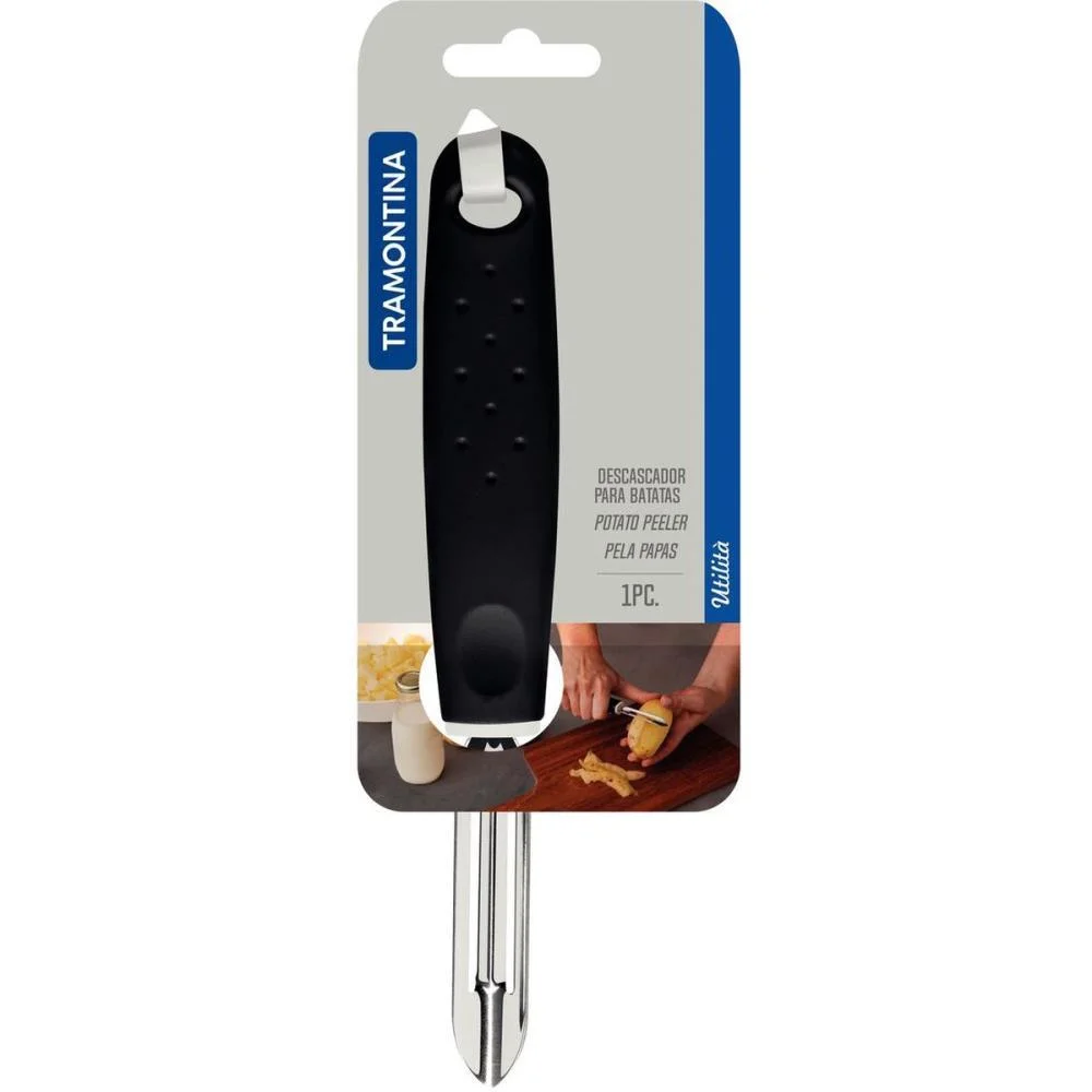 Utensilio Domestico Descascador De Batatas Inox Pt Tramontina (Unidade) - imagem 5