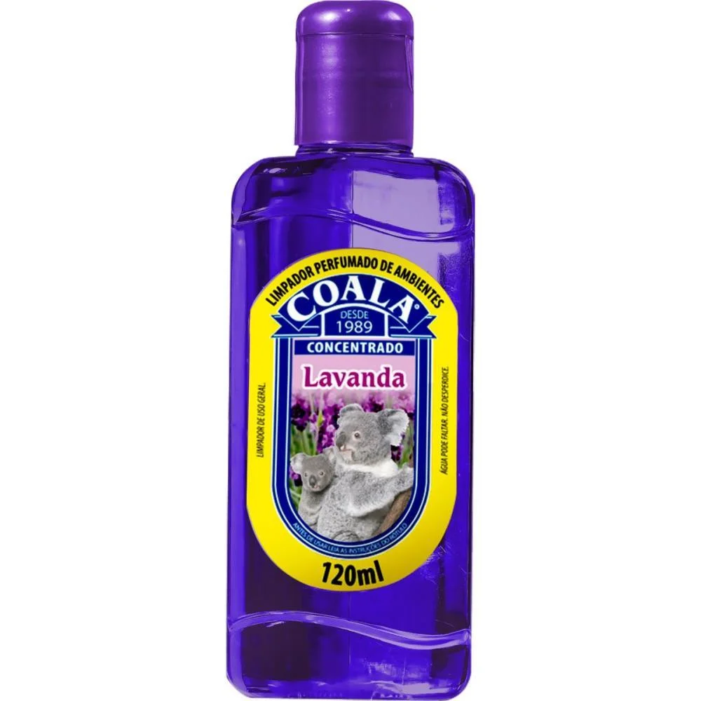 Limpador Perfumado Coala Lavanda 120Ml Coala (Pct.c/03) - imagem 2