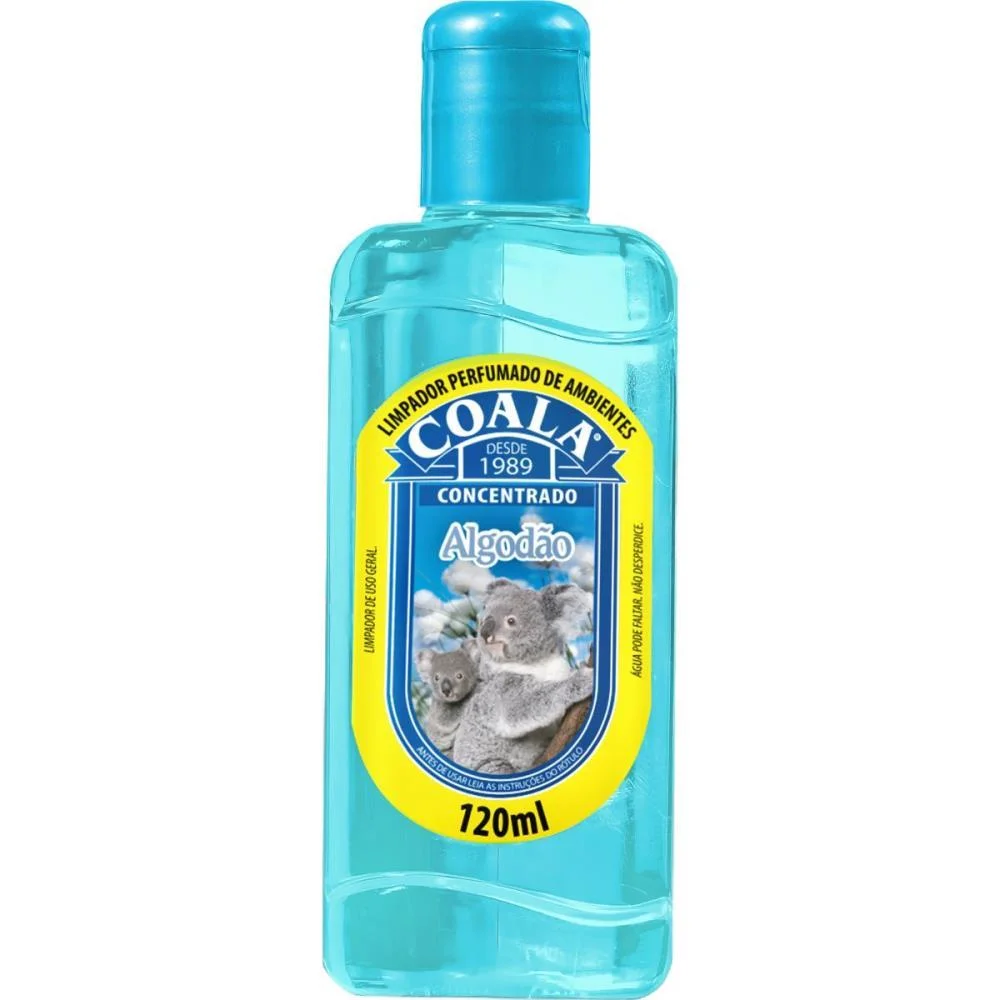 Limpador Perfumado Coala Algodao 120Ml Coala (Pct.c/03) - imagem 2