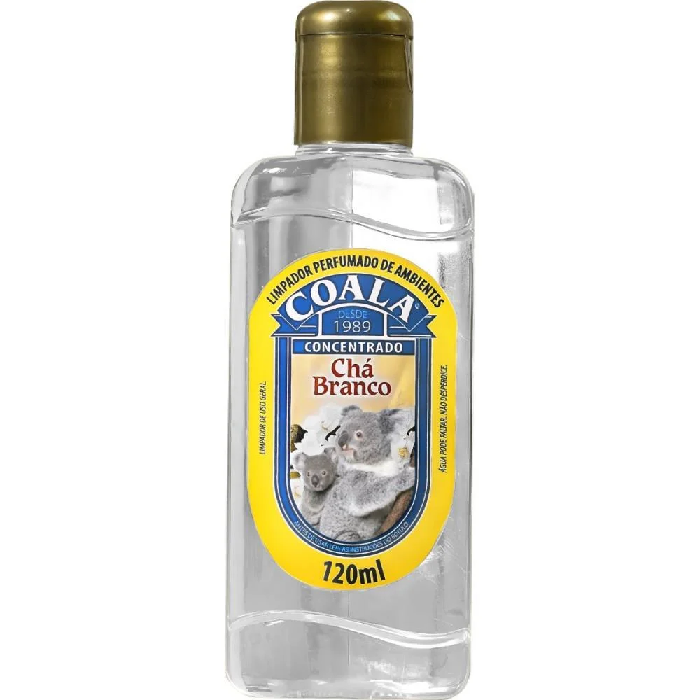 Limpador Perfumado Coala Cha Branco 120Ml Coala (Pct.c/03) - imagem 3