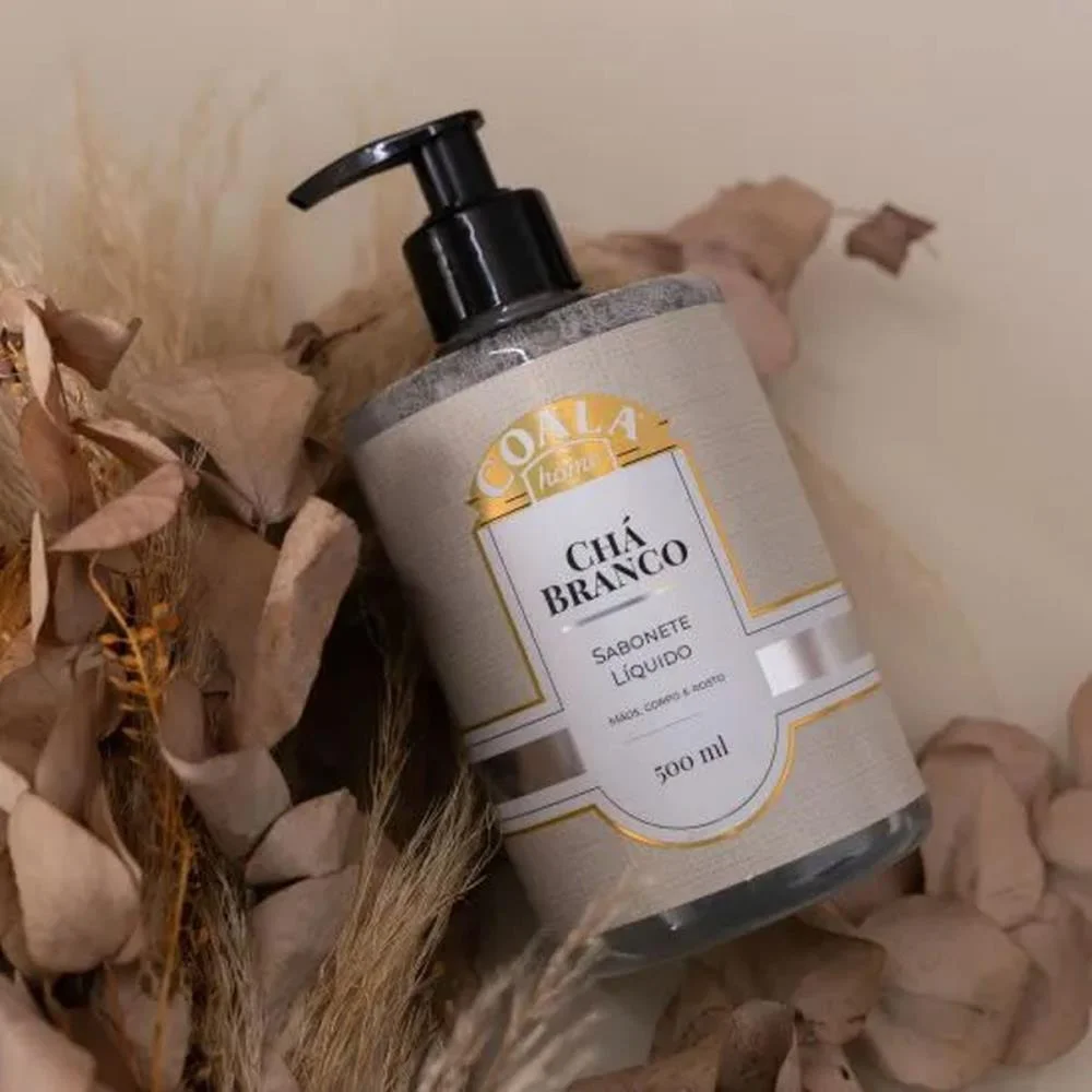 Sabonete Liquido Coala Cha Branco 500Ml Coala - imagem 4