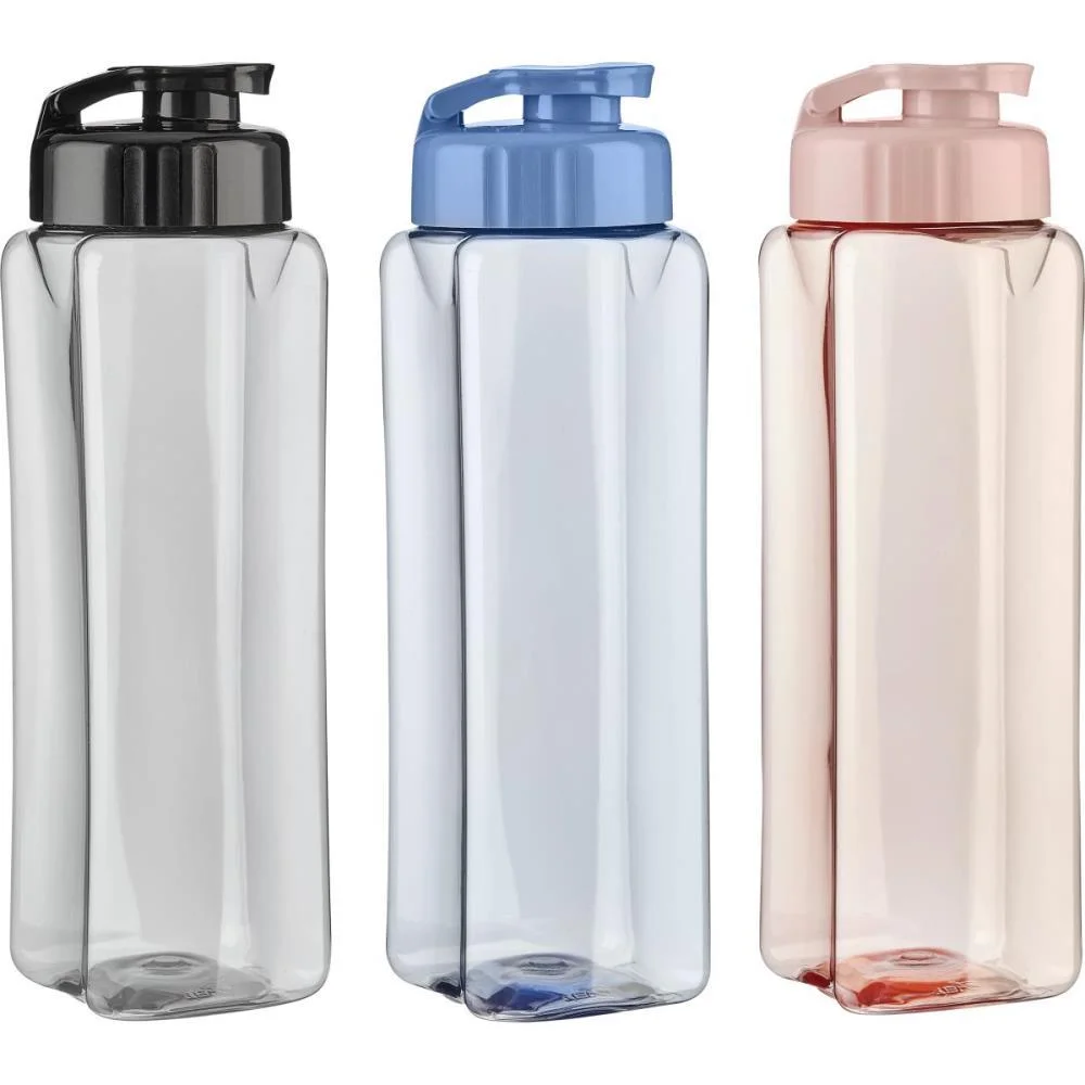 Garrafa Plastica Valsa Transp. Sortida  800Ml Tiba (Pct.c/03) - imagem 3