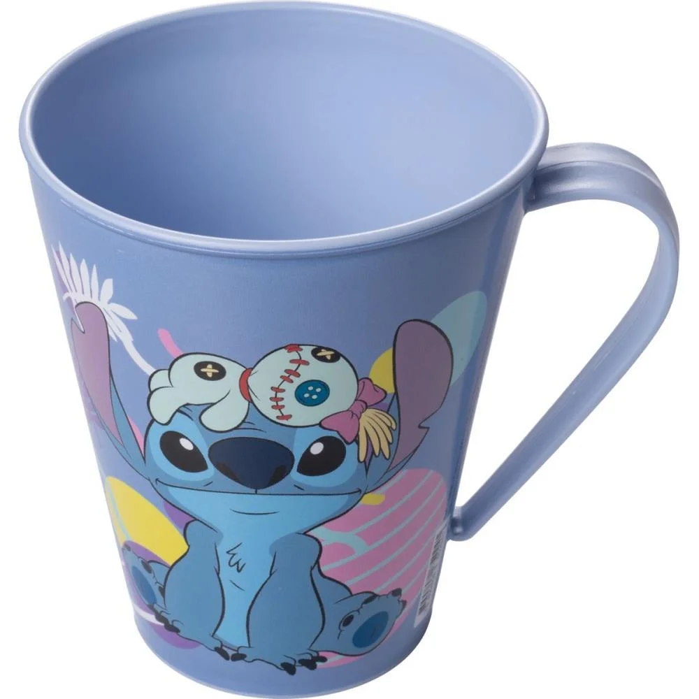 Copo Decorado Stitch Caneca 360Ml (S) Plasutil (Unidade) - imagem 3